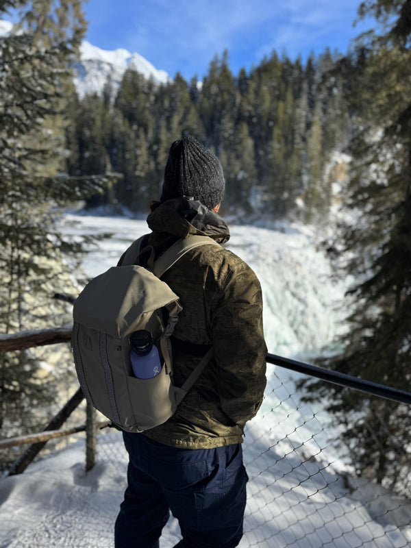 YUUL Watershed Coated Backpack Recycled Materials (28L) - INUK  BAGS