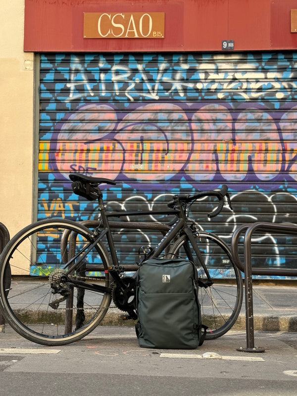 KUMA Large Square WR Watershed Backpack Black Forest Recycled Materials (38L) - INUK  BAGS