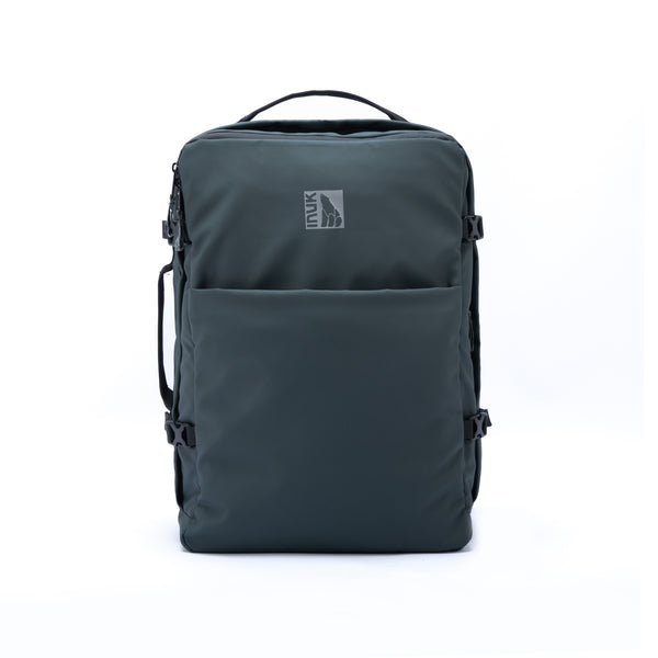 KUMA Large Square WR Watershed Backpack Black Forest Recycled Materials (38L) - INUK  BAGS