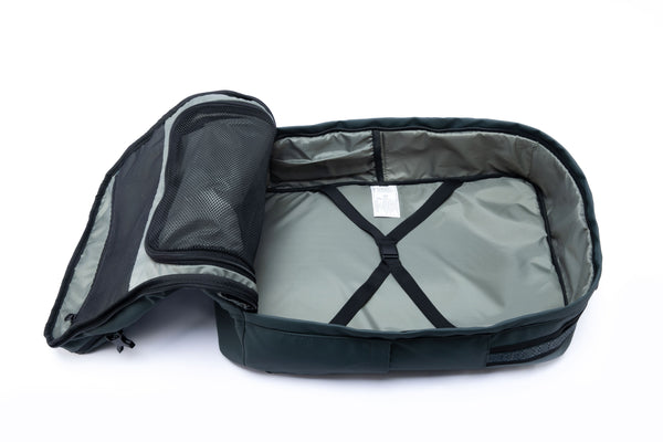 KUMA Large Square WR Watershed Backpack Black Forest Recycled Materials (38L) - INUK  BAGS