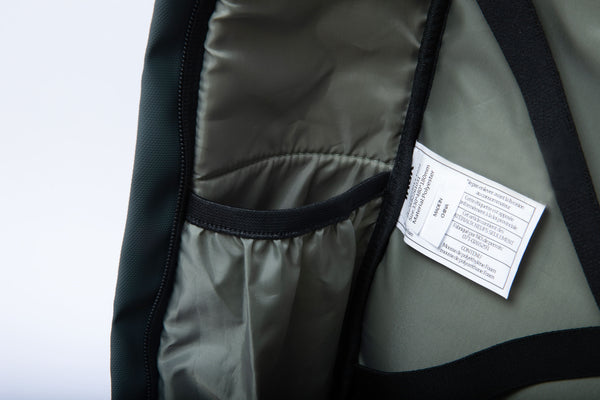 KUMA Large Square WR Watershed Backpack Black Forest Recycled Materials (38L) - INUK  BAGS