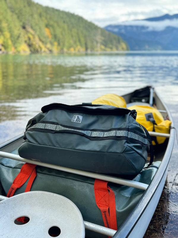 AKLA DUFFEY Duffle Backpack Watershed (52L) - INUK  BAGS