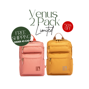 Venus Mini Backpack 2-Pack Apricot Brandy Dalia Orange | FREE Shipping Over $45 CAD - INUK  BAGS