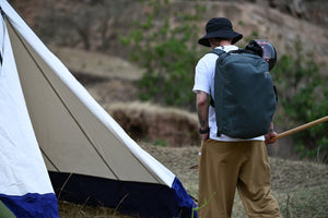 AKLA DUFFEY Duffle Backpack Watershed (52L) - INUK  BAGS