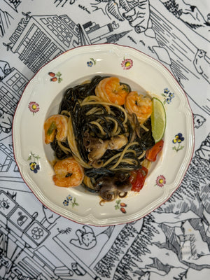 Double-sided Napkin Cloth-Bear's Life Print - INUK  BAGS