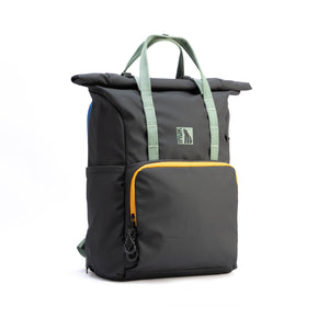 Wanderer Outdoor Watershed Backpack Black/Green/Yellow 32L *New*