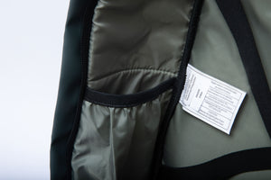 KUMA Large Square WR Watershed Backpack Black Forest Recycled Materials (38L) - INUK  BAGS