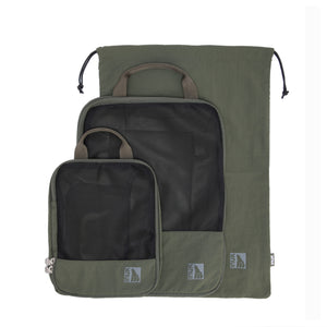 CLOUD Travel Compression Pouch Set – Cream | 3-Piece Set - INUK  BAGS