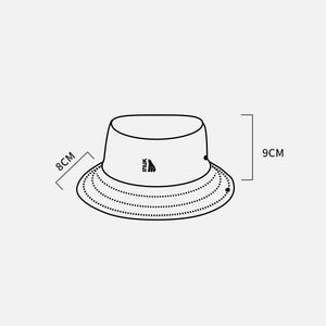 Wide Brim Bucket Hat - INUK  BAGS