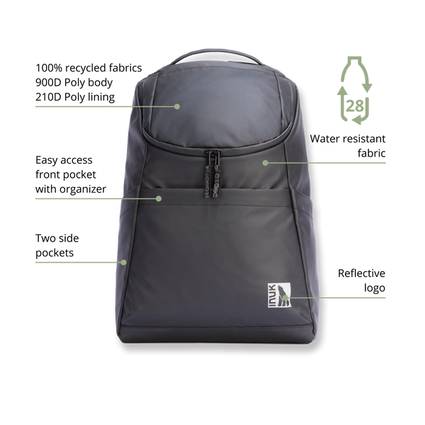 Watershed Aurlands Backpack - Recycled Materials (28L) - INUK  BAGS