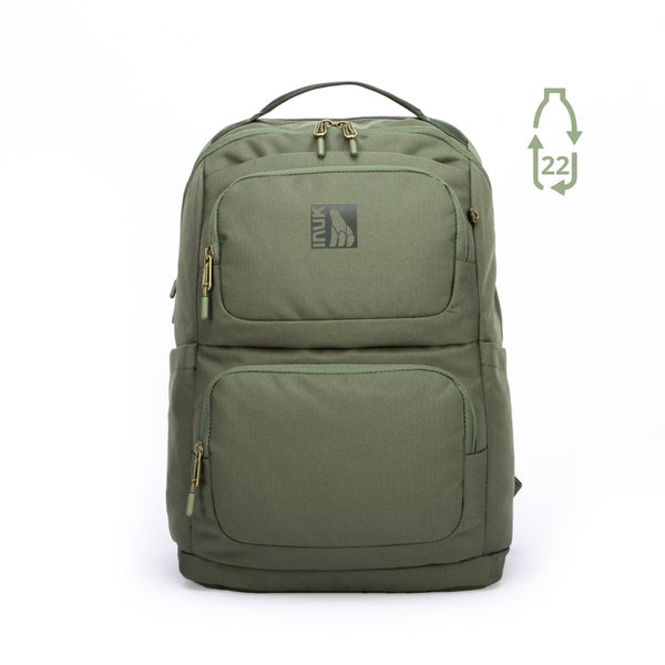 Pilot_RP Backpack - Recycled Materials (18.6L) - INUK  BAGS
