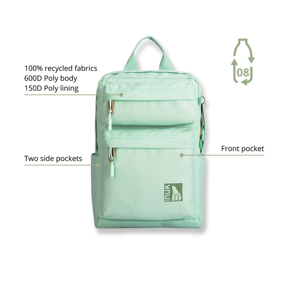 VENUS mini backpack recycle materials IKB2350824 inukbag